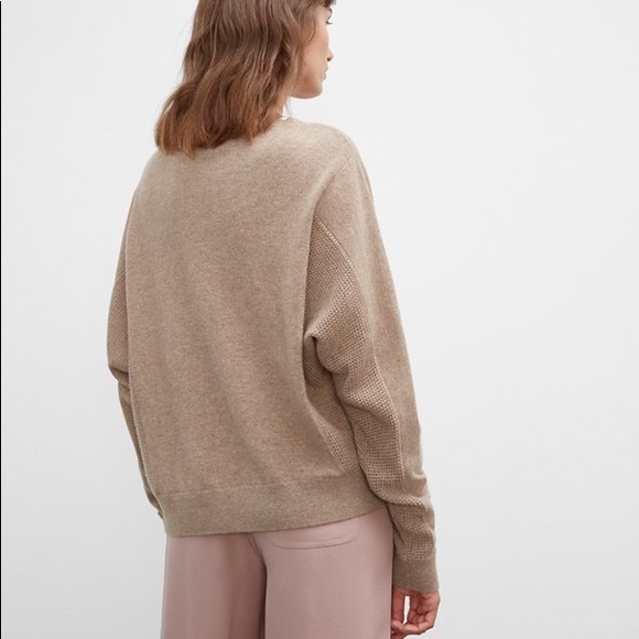 Club Monaco Cashmere Stitch Dolman Sleeve Sweater - Picture 2 of 4